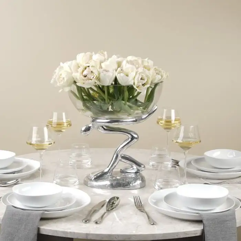 Product image: Glass bowl and stand-null