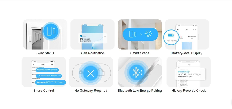 Sonoff dw2 Wi-Fi door & window alarm sensor, , medium-null