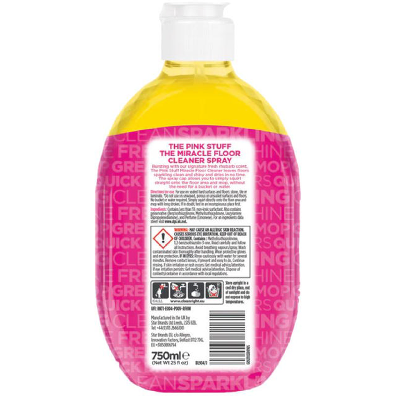 The pink stuff direct to floor cleaner 750ml, , medium-null