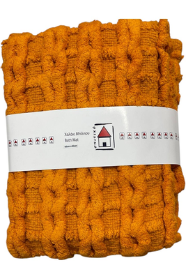 Bath mat plait cotton 60x90cm #b9778