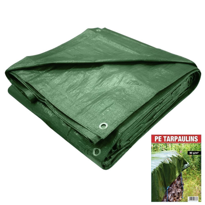 Υψηλής ποιότητας μουσαμάς 90g/m2 6 x 12m πράσινο, , medium