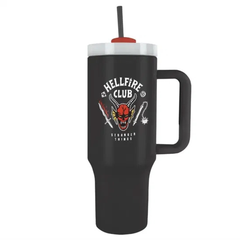 Stranger things hellfire club 40oz tumbler, , medium-null
