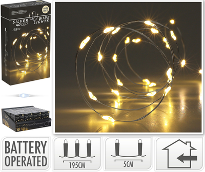 Silverwire lights 40led