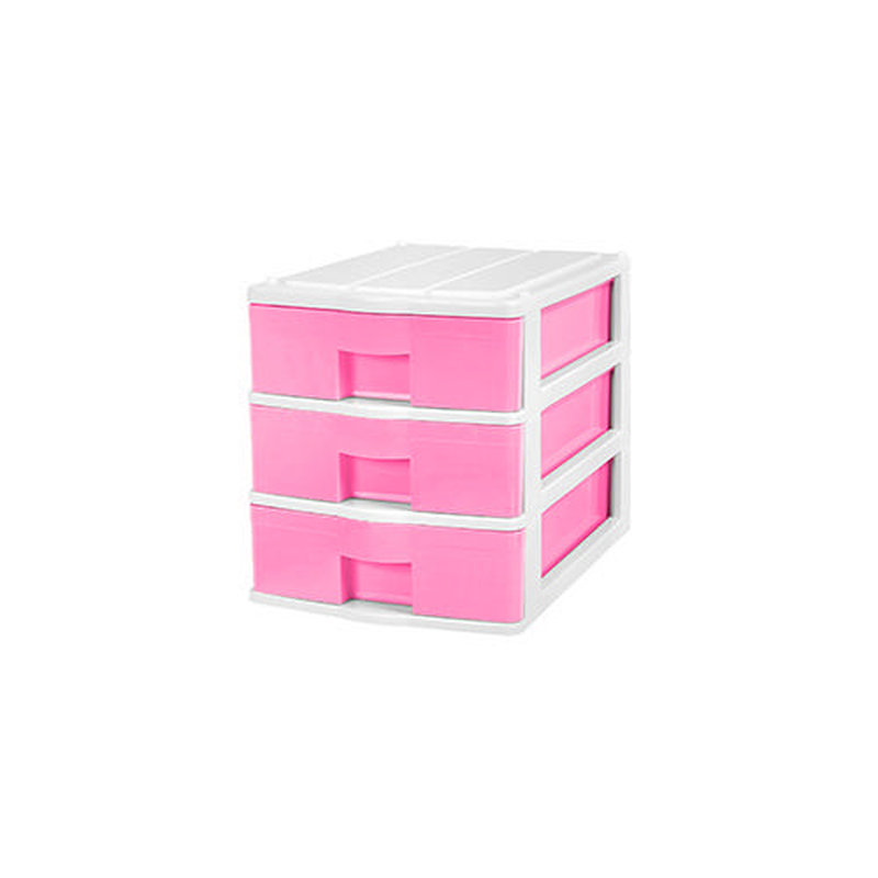 A chest of drawer w&iota;th 3 drawers 37x27x29cm, , medium-null