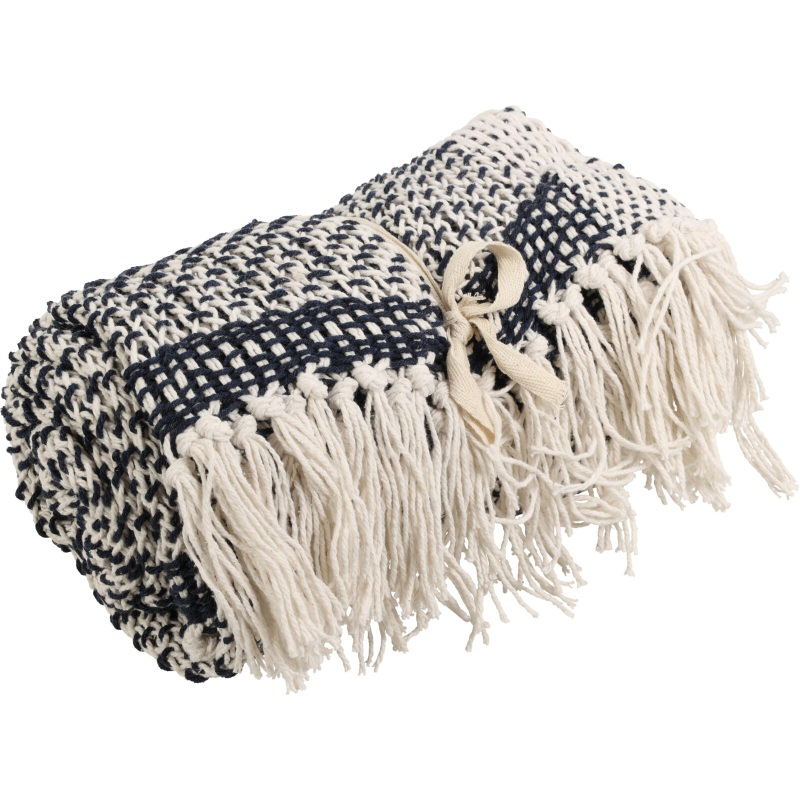 Melange throw 170x130cm - assorted colors, , medium image number null