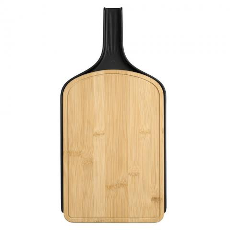 Day cutting board with  black tray 42x21cm-null