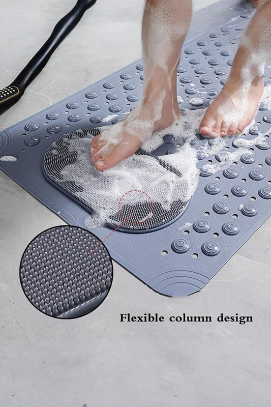 Shower mat anti-slip with massage function #51510-null