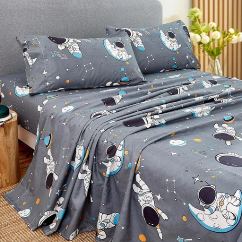 Product image: Kids planet astronaut summer sheet set 3pcs #04-597-null