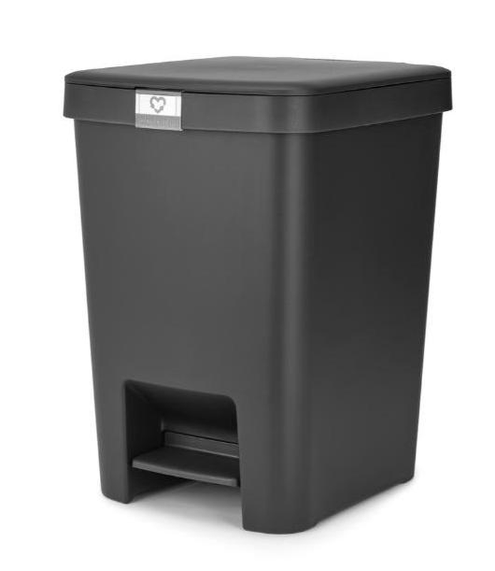 Brabantia step-up pedal bin 25l - dark grey, , medium-null
