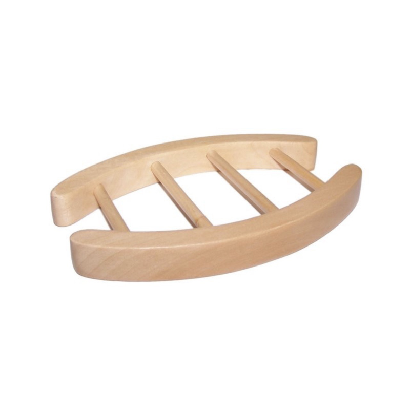 Soap dish hemu wood  - oval, , medium-null
