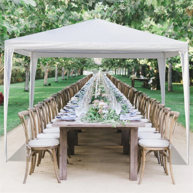 Product image: Κιόσκι – τέντα κήπου με μεταλλικό σκελετό 3 x 3 x 2.5 m 110gr, , medium-null