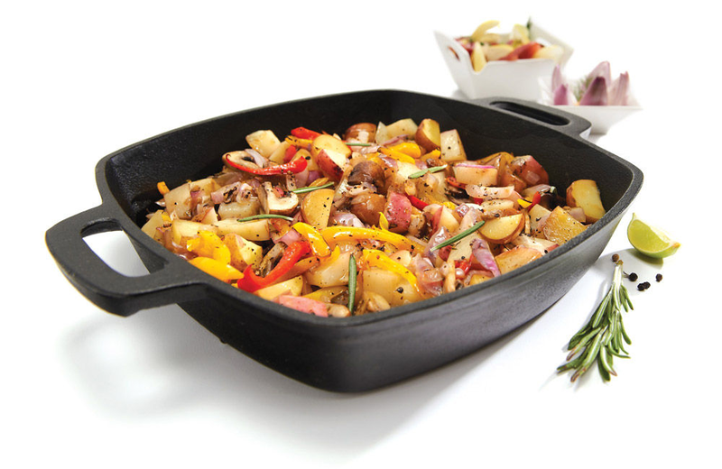 Grillpro cast iron skillet 25,5x25,5cm, , medium image number null