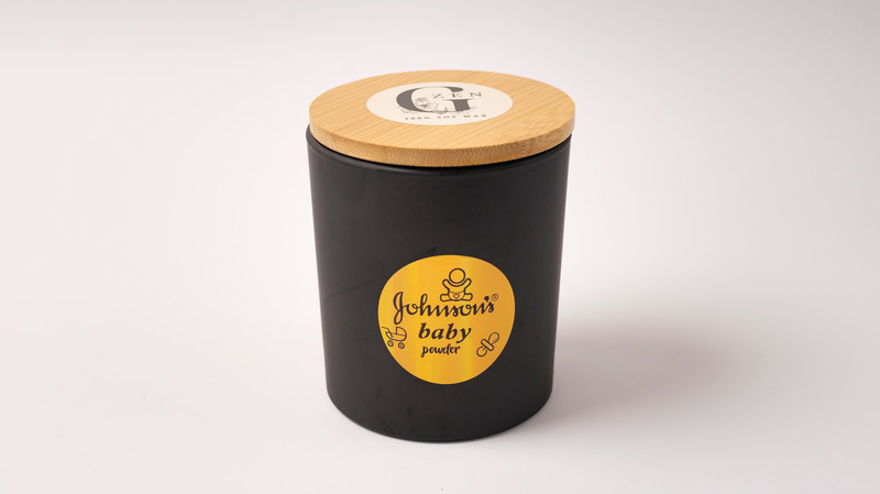 Soy scented  candle | 400gr | Johnson's Baby-null