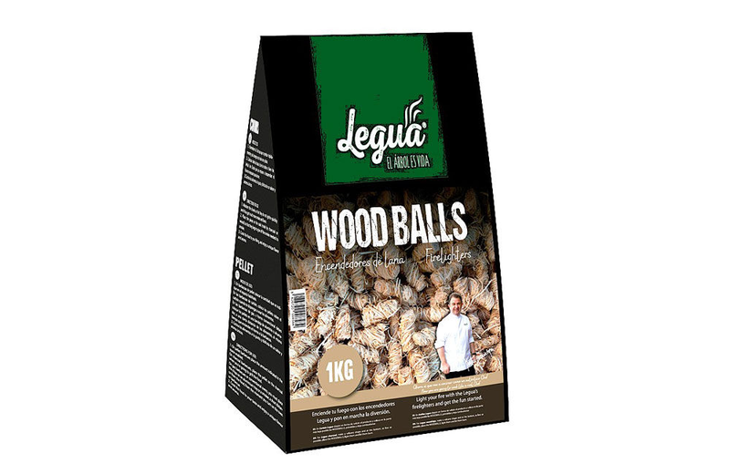 Legua wood balls - firelighters 1kg, , medium image number null