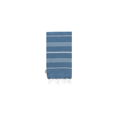 Blue jean 'samothraki' beach towel, , medium