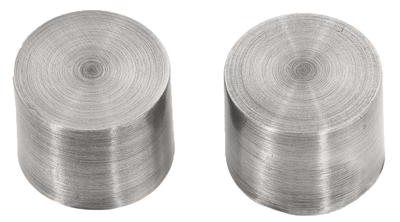 End stopper 28mm chrm 2pc