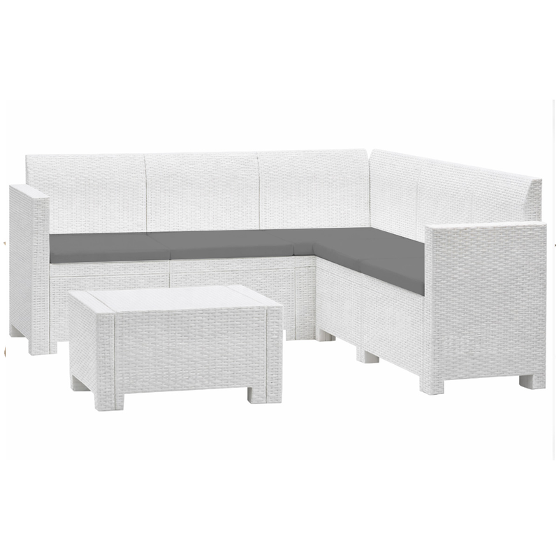Bica garden lounge corner sofa nebraska white-null