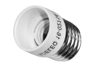 Adaptor e27 to e14 - white, , medium