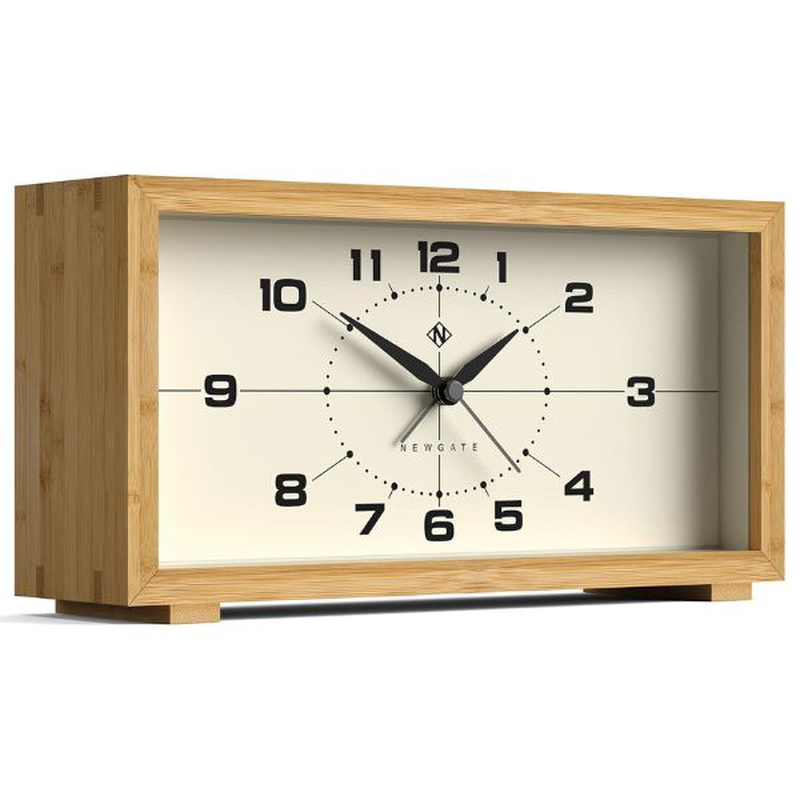 Newgate lemur alram clock in bamboo, , medium image number null