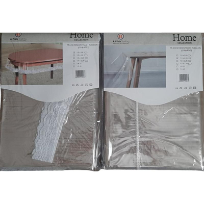 Tablecloth clear 180cm round
