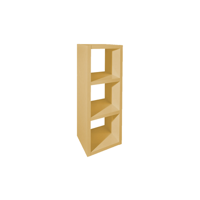Cubbox shelf with 3 spaces 103.6x38.6x31cm white