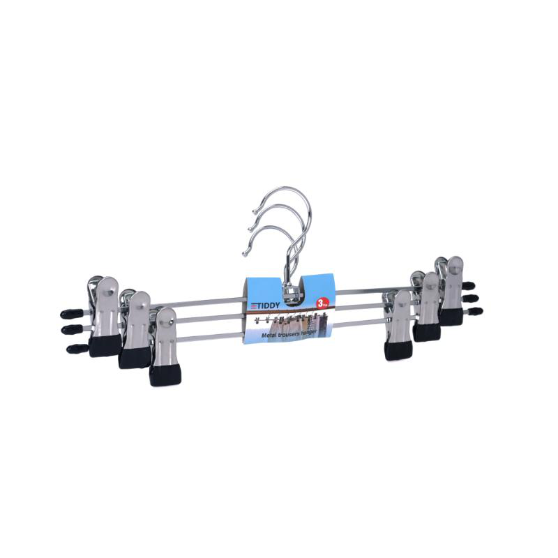Metal trousers hanger 3 pieces, , medium image number null