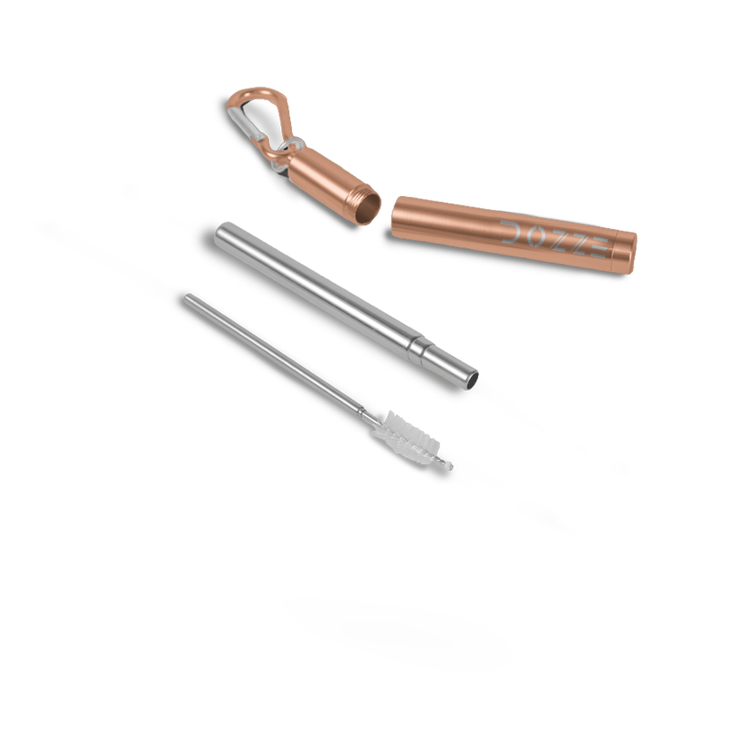 Dozze stainless steel collapsible straw-null