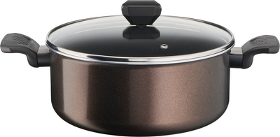 Tefal easy cook and clean g6 casserole 30 + glass lid, , medium