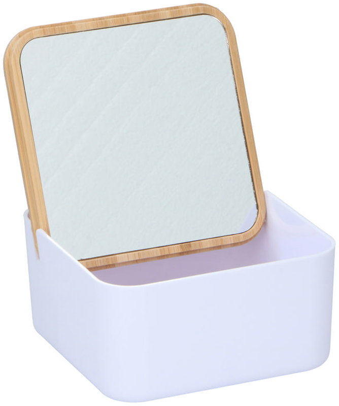 Alpina jewelry box with mirror 13x13x7cm, , medium-null