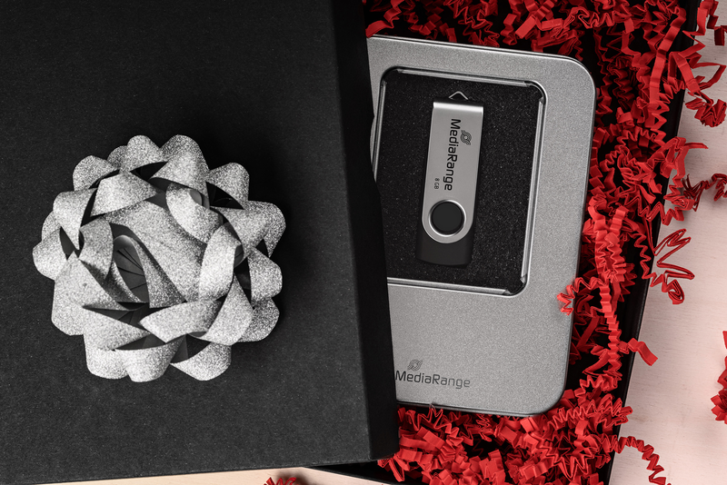 Aluminum storage box for USB flash drives, 89 x 60 x 18mm, , medium-null