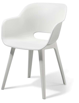 Keter akola outdoor chair 68x59x80cm - white