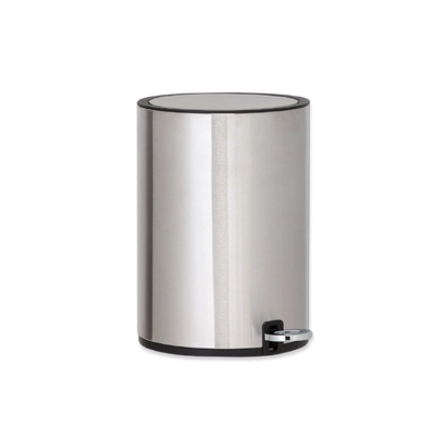 Deco pedal bin 6L - silver, , medium