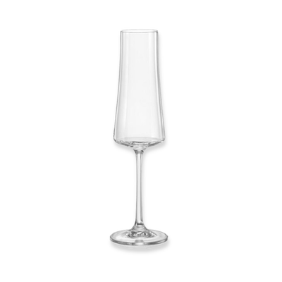 Crystal bohemia xtra champagne glass - 210ml - 6pcs set