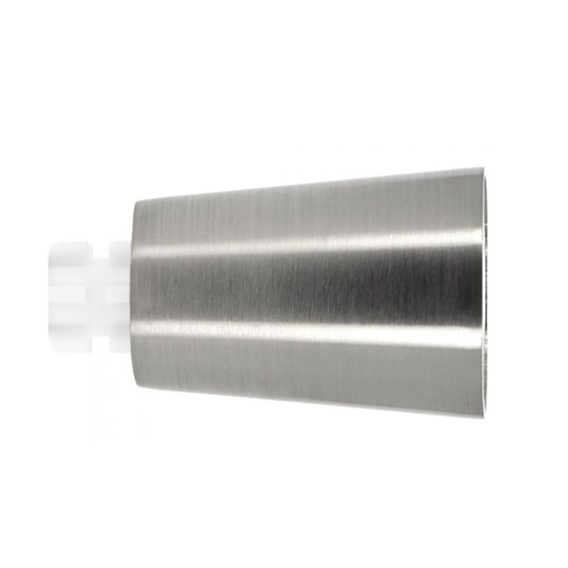 Mobois metallic decorative cap for curtain d.20 2pcs chrome-null