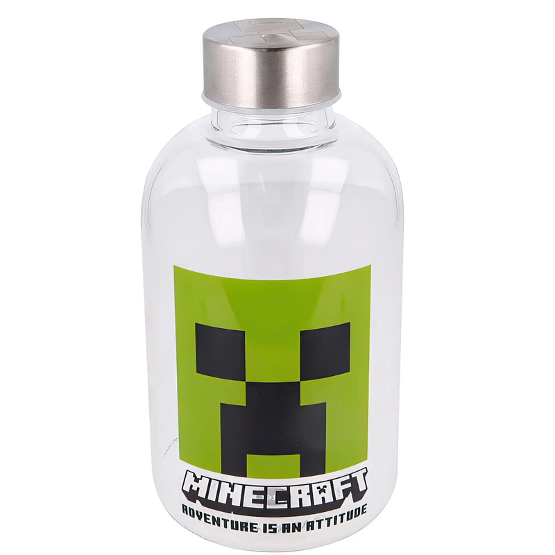 Product image: Minecraft glass bottle 620ml, , medium-null