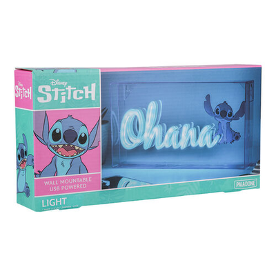 Paladone lilo and stitch ohana led neon light, , medium