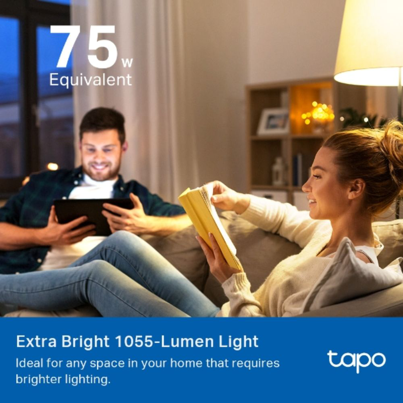 Product image: Tapo l535e tp-link έξυπνη λάμπα Wi-Fi multicolor led, 1055 lumens, matter-certified, έλεγχος μέσω φωνής & εφαρμογής, χωρίς hub, , medium-null