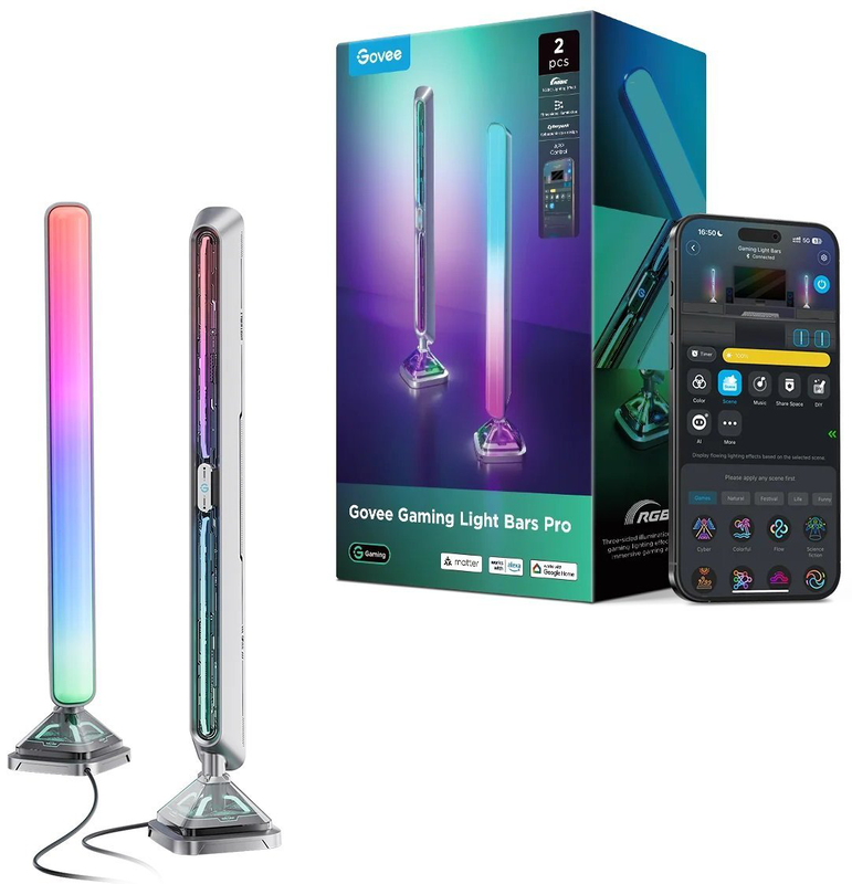Govee gaming monitor light bars pro smart rgbic h8048, , medium-null