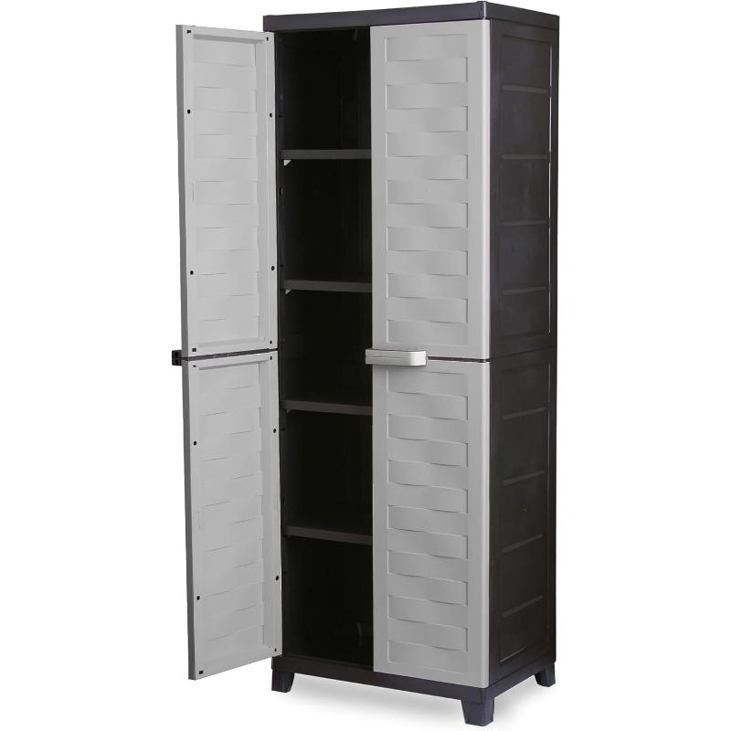 Product image: Ram 530044bg premium cabinet 4 shelves 65x45x182cm, , medium-null