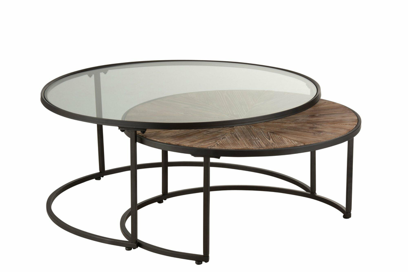 Product image: Coffee table round set of 2, , medium-null