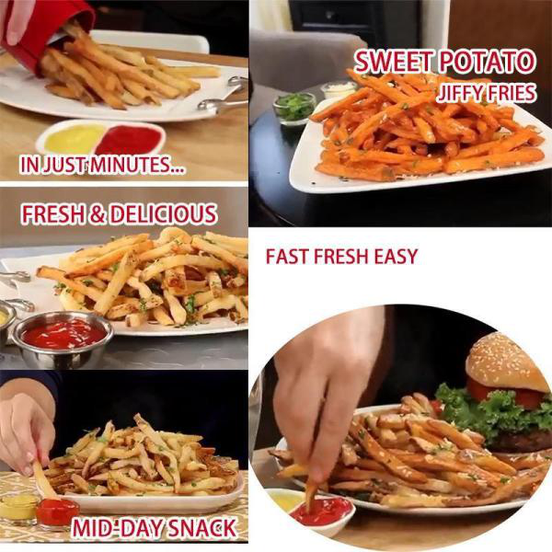 Product image: Κόφτης για πατάτες τηγανητές και δοχείο μαγειρέματος jiffy fries, , medium-null