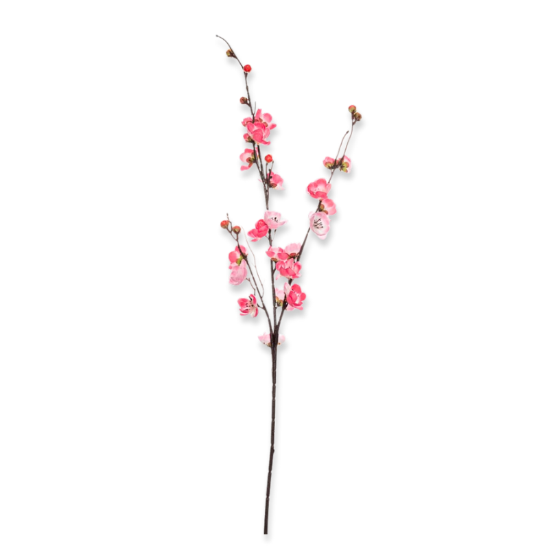Pink cherry blossom stem 93cm, , medium-null