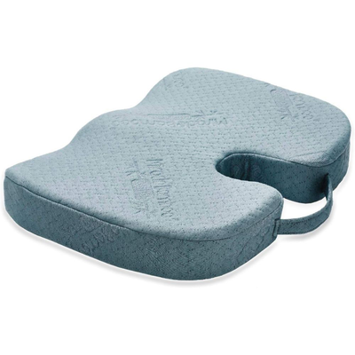 Μαξιλάρι καθίσματος bamboo memory foam για υποστήριξη πλάτης, , medium