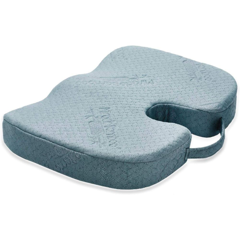 Product image: Μαξιλάρι καθίσματος bamboo memory foam για υποστήριξη πλάτης, , medium-null