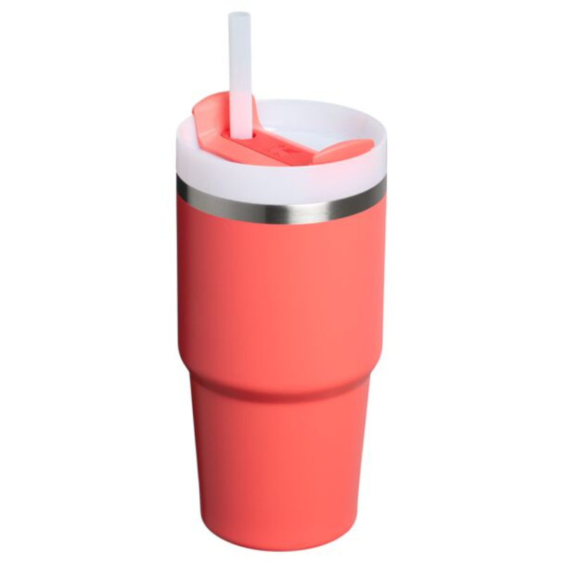 Stanley quencher h2.0 flowstate tumbler 0.6l - hot coral, , medium-null