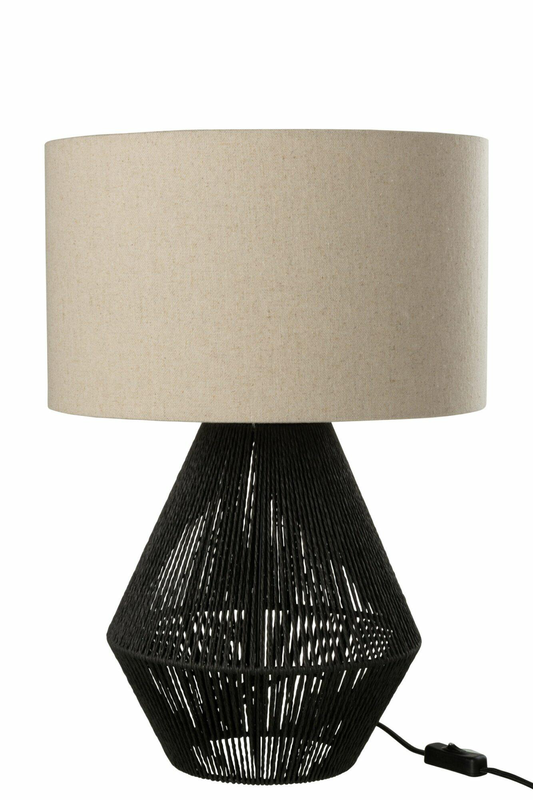 Table lamp string jute, , medium-null