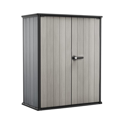 Keter cortina alto ντουλάπι αποθήκευσης κήπου 1400l γκρι (140 x 73.6 x 170.4 εκ.), , medium