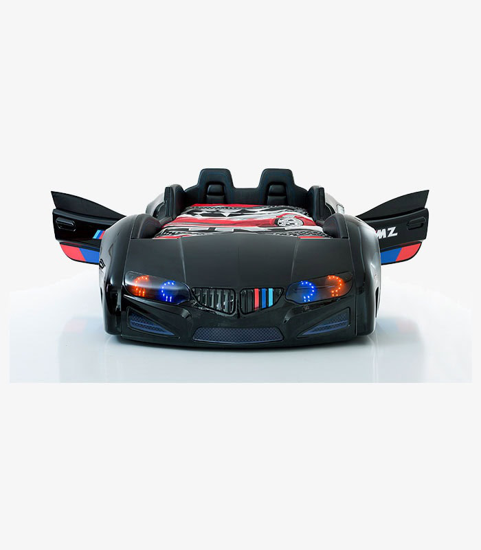Product image: Cb1004 – mz extreme car bed with doors/- black-null