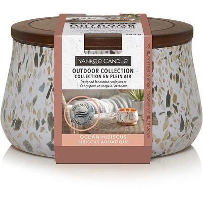 Yankee 1685995e outdoor candle ocean hibscus 283gr, , medium