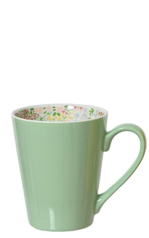 Mug porcelain - green-null